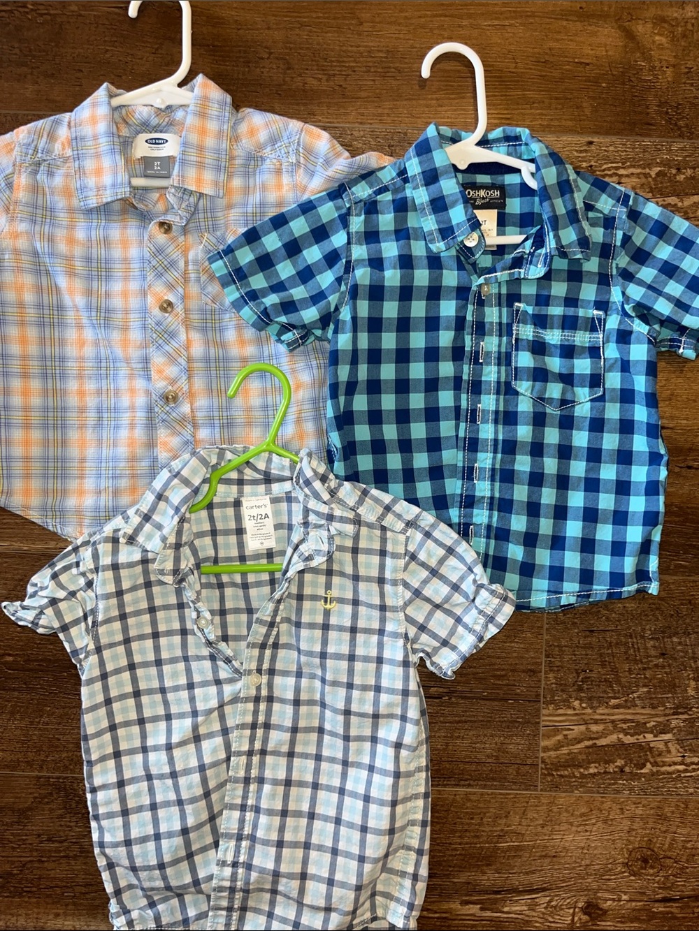 2T button down shirt bundle